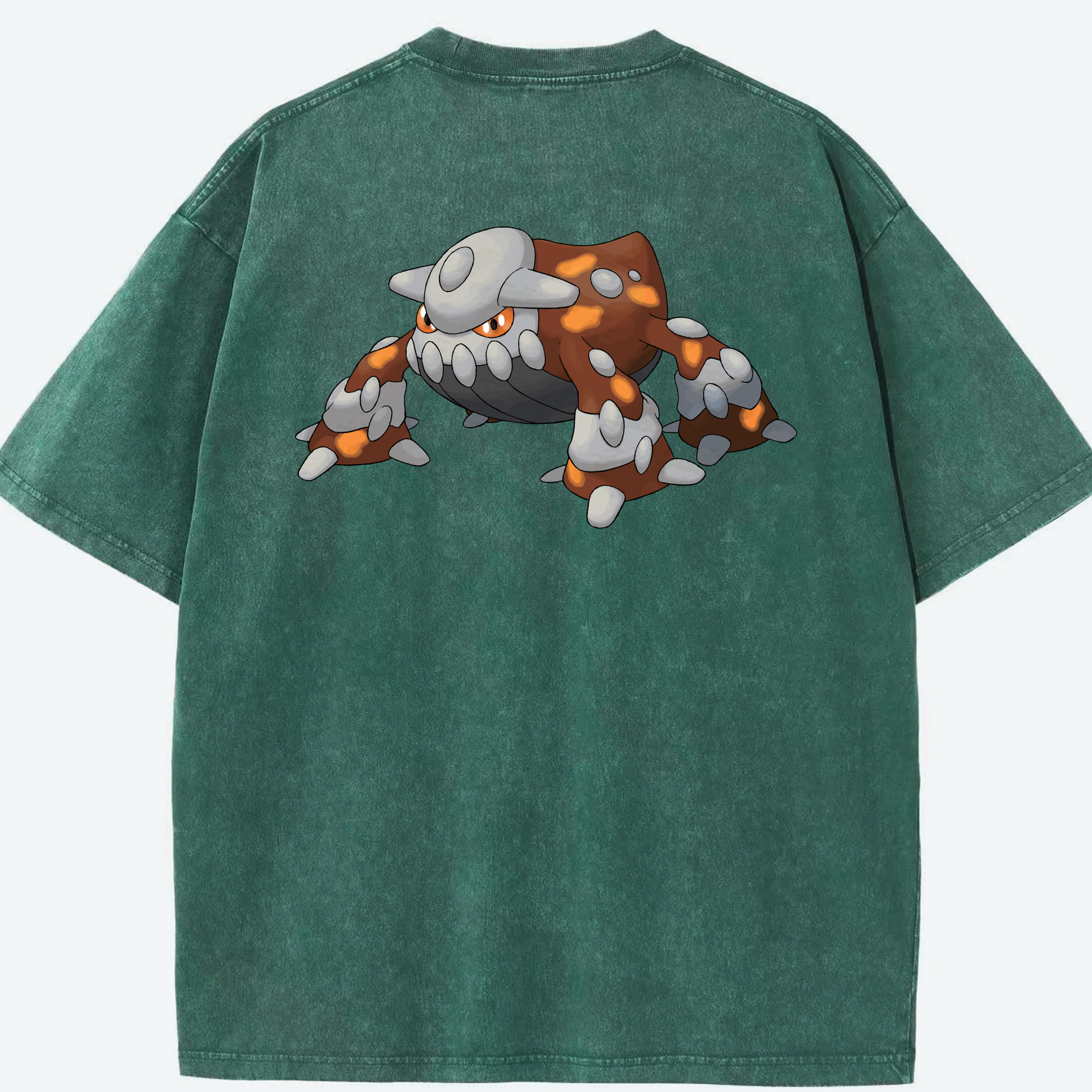 （画像用） ポケットモンスター Pokémon 綿100% ヴィンテージ風 半袖Tシャツ（背面プリント）